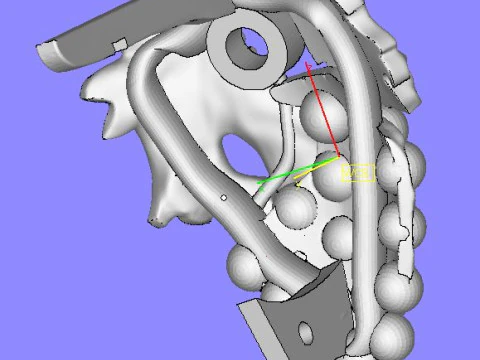 Printable jewelry earring bunch of grapes - STL 3D Print Model