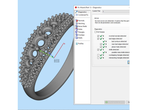 Engagement ring -05ct - printable STL 3D Принт Модель