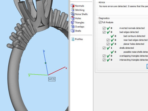 Engagement SOL ring -08ct - printable STL 3D Print Model