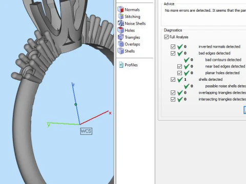 Engagement SOL ring -08ct - printable STL 3D Print Model