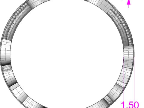 Printable wedding band features an organic flowery shape 3D Print Model