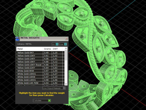 Printable wedding band features an organic flowery shape 3D Print Model