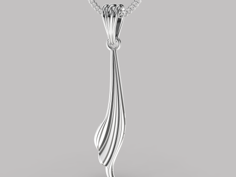Jewelry womens pendant - Printable STL 3D 打印模型