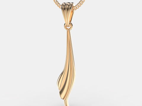 Jewelry womens pendant - Printable STL 3D 打印模型