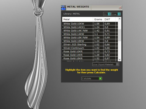Jewelry womens pendant - Printable STL 3D 打印模型