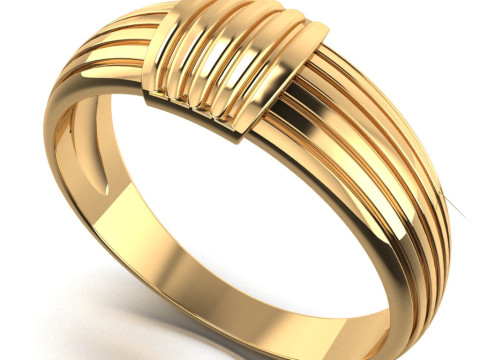PRINTABLE WOMANS RING two colors not stones 3D 打印模型