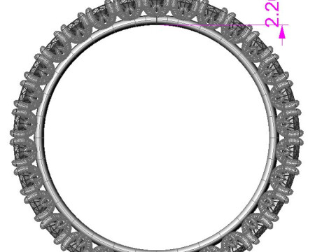 Engagement SOL and two wedding rings - printable STL Model Cetak 3D