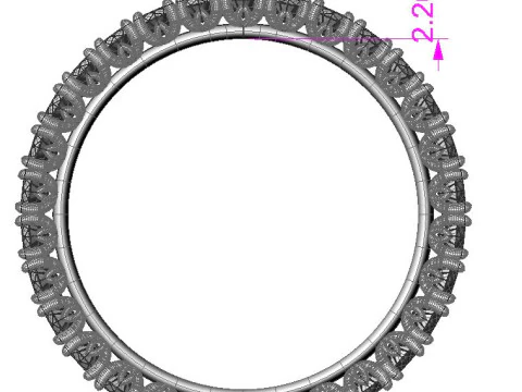 Engagement SOL and two wedding rings - printable STL 3D Print Model
