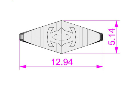 Jewelry Lock box and tracery link 5mm chain or bracelet printable STL Model Cetak 3D