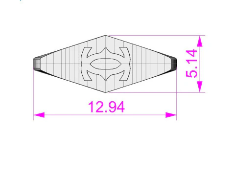 Коробочка для ювелирных изделий и ажурное звено 5 мм, цепочка или браслет STL для печати 3D Принт Модель
