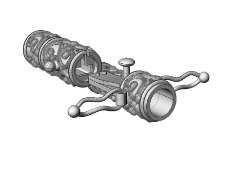 Jewelry Lock and detail for necklace or bracelet printable STL 3D Print Model