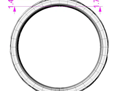 Jewelry wedding ring tree branch Printable STL 5-12 US sizes 3D Print Model