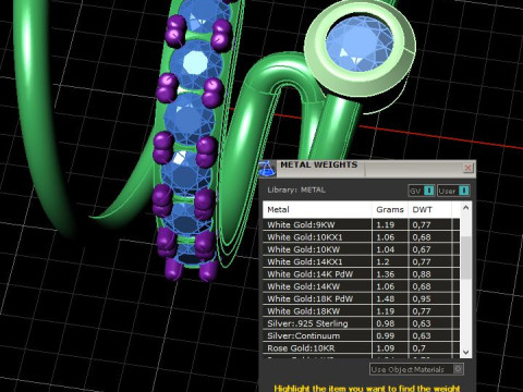 Jewelry earring pirsing spiral - Printable STL 3D Print Model