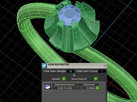 Engagement SOL ring -diamond - printable STL 3D Print Model