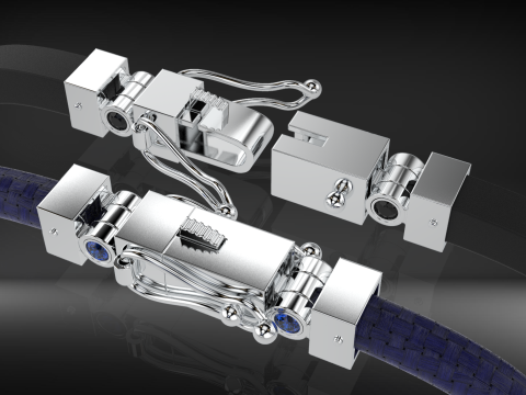 Jewelry box clasp lock for bracelet or chain Printable STL 3D Print Model