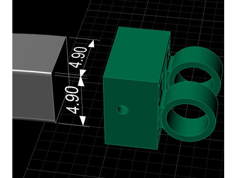 Jewelry box clasp lock for bracelet or chain Printable STL 3D Print Model