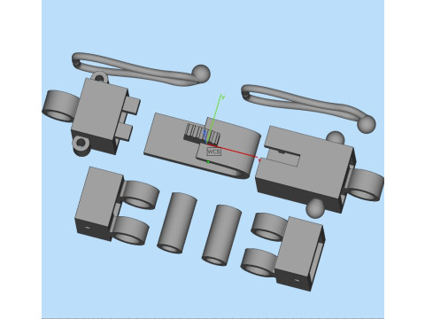 Jewelry box clasp lock for bracelet or chain Printable STL 3D Print Model
