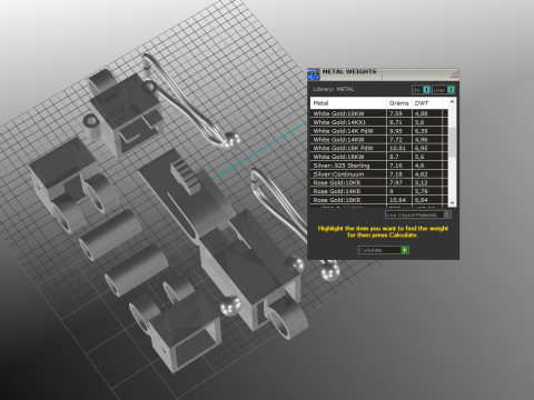 Jewelry box clasp lock for bracelet or chain Printable STL 3D Print Model