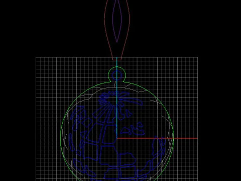 Jewelry pendant Planet Earth 28mm-Printable STL 3D Print Model