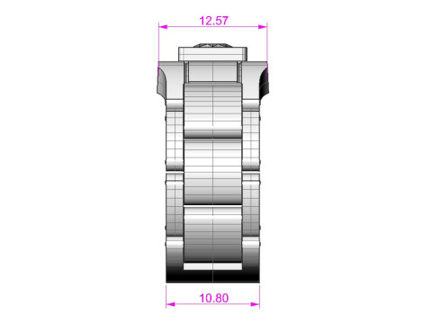 Signet ring links 3D file ready to print 3D Baskı Modeli