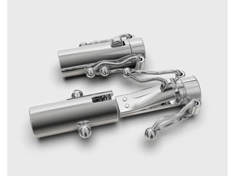 Jewelry CYLINDER CLASP 6mm STL ready for Print 3D Print Model