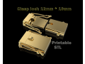 Jewelry CLASP Lock for chain or bracelet 12mm STL ready for Print Modelo de impresión 3D