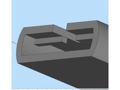 Jewelry CLASP Lock for chain or bracelet 12mm STL ready for Print Model do druku 3D