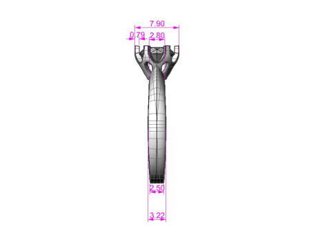 PRINTABLE WOMANS SOLITAIRE RING stone 1ct 3D 프린트 모델