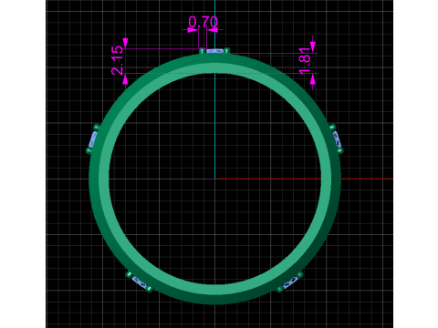 Pattern wedding band ring- STL 3d cad file Model Cetak 3D