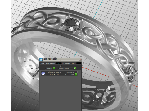 Pattern wedding band ring- STL 3d cad file Model Cetak 3D