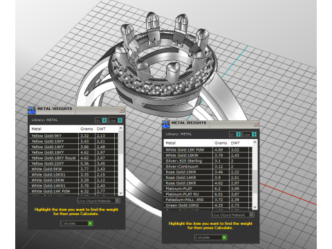 Printable HALO ring- Diamond-74mm -STL for 3d printing Modelo 3D