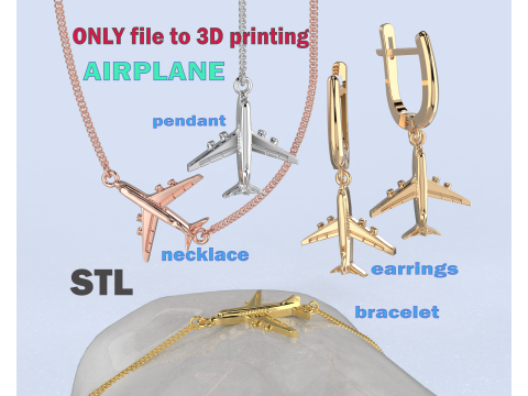 Jewelry pendant earring bracelet necklace-Printable STL 3D Model