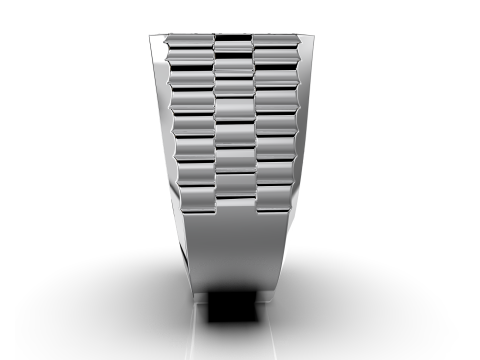 Jewelry mans Signet Ring - Printable STL 3D-Modell