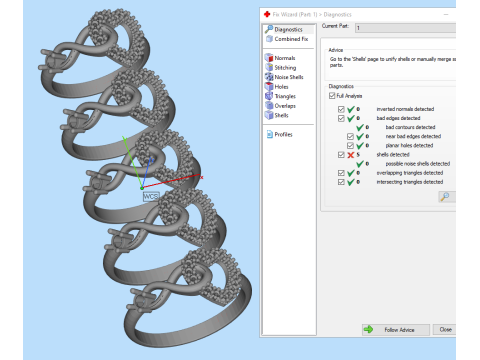 3D printable model ring heart and infinity- STL for 3d printing 3D 模型
