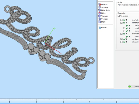 Printable jewelry NAME pendant necklace Leslie STL 3D Model