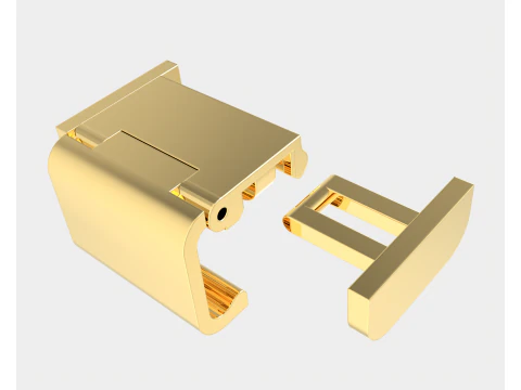 Printable Jewelry lock clasp width 10mm STL ready to Print 3D Model