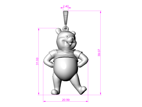 Printable jewelry pendant wind rose STL 3D Model