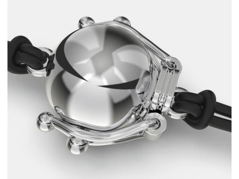 Jewelry CLASP Lock bead 10mm diameter STL ready for Print 3D Print Model