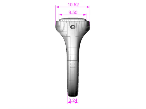 Jewelry Signet Ring without letter - Printable STL 3D Print Model