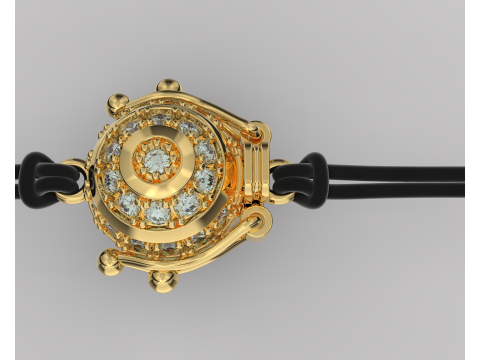 Jewelry CLASP Lock bead 10mm diameter STL ready for Print 3D Druckmodell