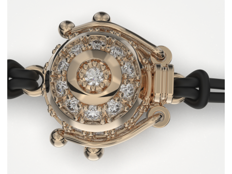 Jewelry CLASP Lock bead 10mm diameter STL ready for Print 3D Druckmodell