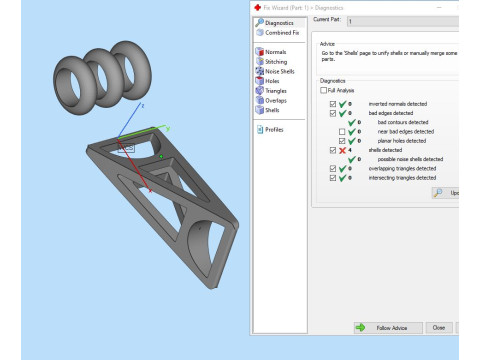 Jewelry Link for chain or bracelet 8mm width STL ready for Print 3D 打印模型
