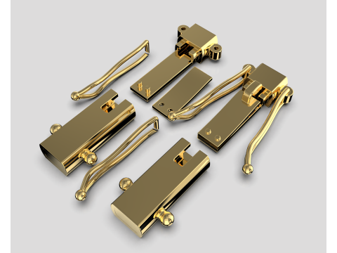 Jewelry CLASP Lock box for necklace 6mm STL ready to Print 3D Druckmodell
