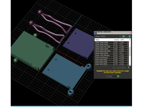 Jewelry 12mm CLASP Lock box light for bracelet 12mm printable STL 3dm 3D Print Model