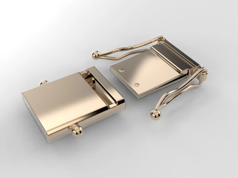 Jewelry 12mm CLASP Lock box light for bracelet 12mm printable STL 3dm 3D Print Model