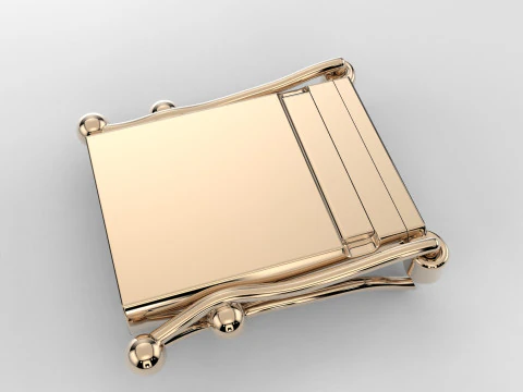 Jewelry 12mm CLASP Lock box light for bracelet 12mm printable STL 3dm 3D Print Model