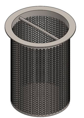 Sea chest strainer 3D Model .c4d .max .obj .3ds .fbx .stl .blend 