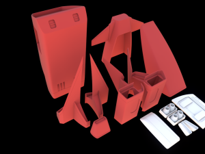 Saber Rider - Bronco Buster Modello di stampa 3D