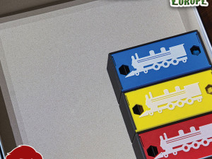 TICKET TO RIDE EUROPE INSERTS - INTERNAL ORGANIZER BY AM-MEDIA 3D 프린트 모델