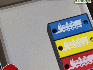 TICKET TO RIDE EUROPE INSERTS - INTERNAL ORGANIZER BY AM-MEDIA 3D Print Model